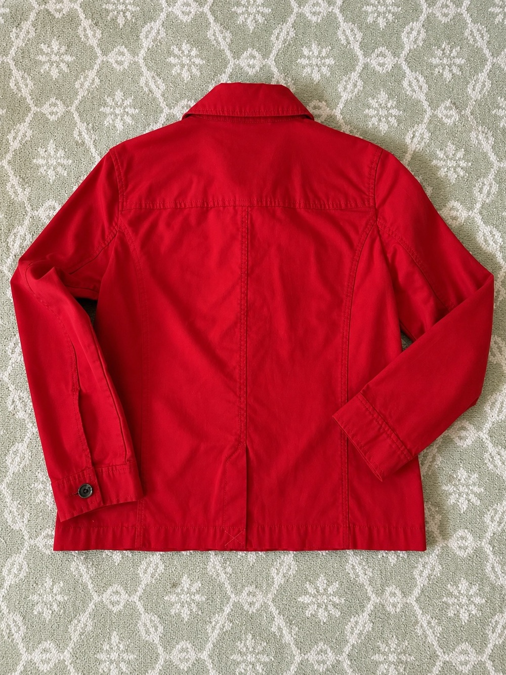 NWT Talbots 6P Petite Red Barn Coat - Picture 9 of 9